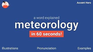 METEOROLOGY - Meaning and Pronunciation