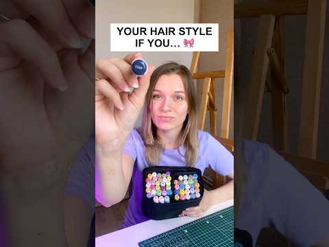 Your Hairstyle If You… 💇‍♀️✨ #art #drawing #aesthetic