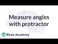Measuring Angles with a Virtual Protractor
