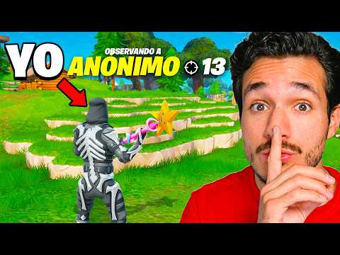 Me INFILTRÉ a la Partida de un YOUTUBER en Fortnite OG!