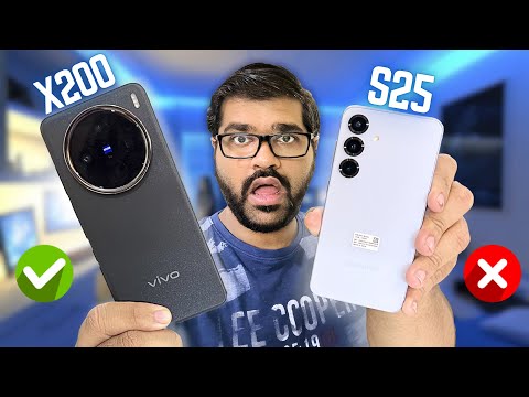 Galaxy S25 Vs Vivo X200 *Comparison +  Camera Test 🔥 | Snapdragon 8 Elite vs Dimensity 9400 !