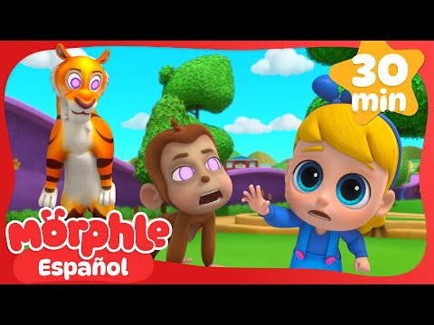 Animales intercambiados🐒🐯 | Canciones Infantiles🎵| Juega y aprende | Moonbug Español | BRAND