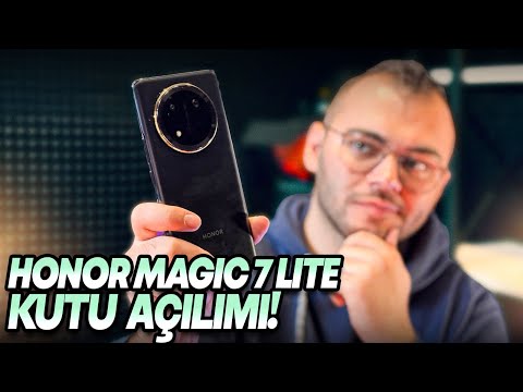 Pili bitmeyen telefon yapmışlar! Honor Magic 7 Lite kutu açılımı!