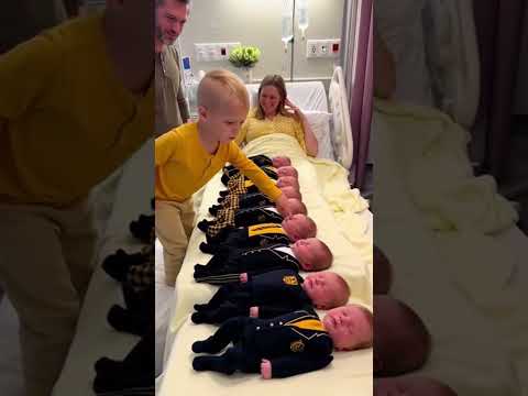 โHe Thought He Was Done Counting ๐๐ฅโ#CountingBabies #ToddlerReaction #FamilyChaos #TooManyBabies