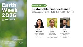Sustainable Finance Panel