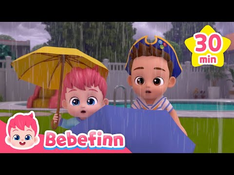 Learn Weathers with BebefinnㅣSongs for KidsㅣRainy, Snowy, Sunny, WindyㅣBebefinn Nursery Rhymes