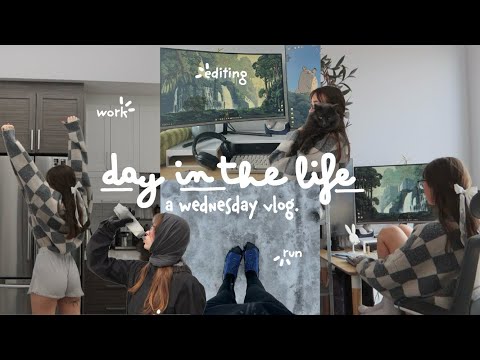 day in the life! 🖥️🍏 a productive vlog