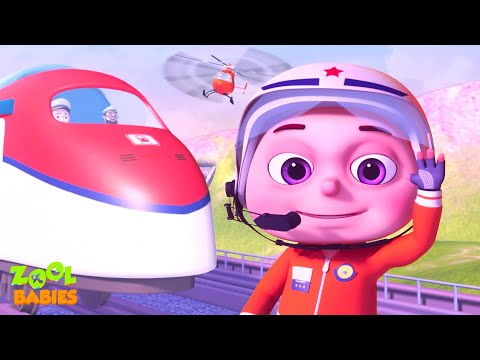 Train Robbery Episode | Zool Babies Hindi Series | बच्चों के कहानियाँ | Cartoon Animation For Kids