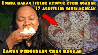 LOMBA MAKAN SEBLAK KERUPUK EXTRA PEDAS
