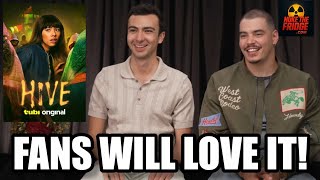 Tubi’s HIVE Is TERRIFYING! Actor Aaron Dominguez & Director EXPOSE Behind-The-Scenes Secrets!