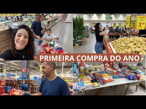 NOSSAS COMPRAS DO MÊS + QUANTO GASTAMOS