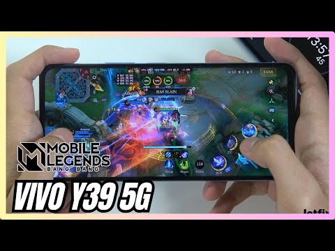 Vivo Y39 5G Mobile Legends Gaming test MLBB | Snapdragon 4 Gen 2, 120Hz Display