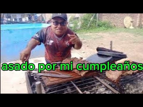 vacío y choripanes a la parrilla por mi cumpleaños🎂