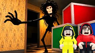 Yuta, Mio Dan Baby Celine Tersedot Kedalam TV Dan Masuk ke Rumah The Locust || ROBLOX