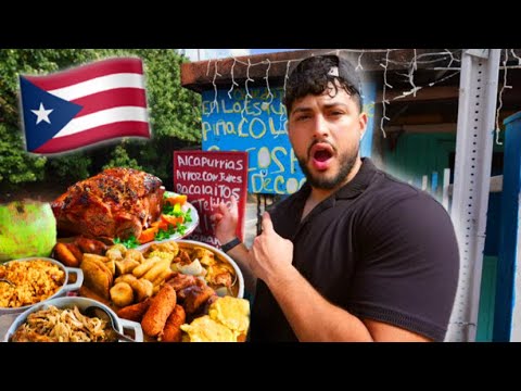 I Tried ALL The Street Food In Puerto Rico And Rated It