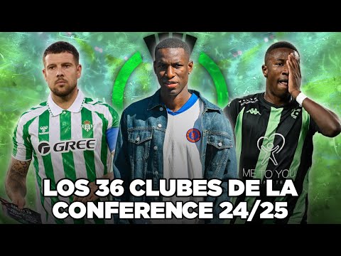 Los 36 CLASIFICADOS a la CONFERENCE LEAGUE 2024-25