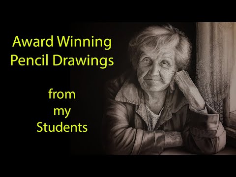 Realistic Pencil Drawing - NEW Previous Student Drawings