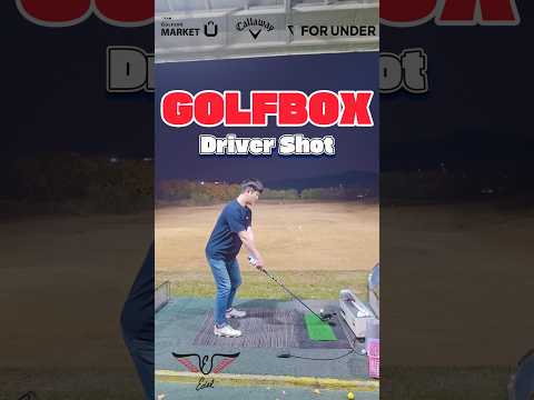 골퍼 박스 드라이버샷 #골프연습 #골프 #골프레슨 #드라이버스윙 #드라이버 #드라이버샷