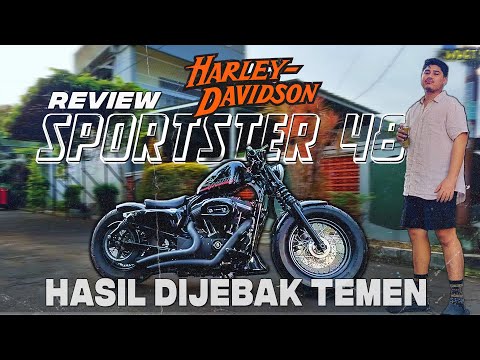 REVIEW MOTOR HARLEY DAVIDSON GUE YANG BAKAL REPAINT WARNA