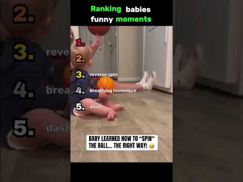 Ranking Funniest babies moments #funnybaby #rankings #parentingmoments #funny videos #cutebabby