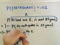 Earthquake Probability Concepts