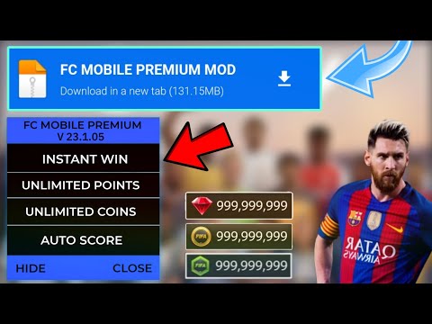 FC Mobile MOD V 23.1.05 | FC Mobile Unlimited Money | Latest 23.1.05 MOD APK