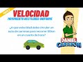 Velocidad y Movimiento Rectilíneo Uniforme