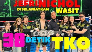 SUPPORT KELUARGA EL RUMI LENGKAP - MOMEN DI BALIK LAYAR TINJU EL RUMI VS JEFRI NICHOL