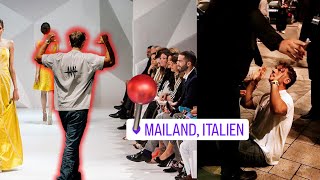 Auf Fashion Week Laufsteg Gecrasht !!
