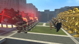 TITAN CLOCKMAN VS SKIBIDI TOILET ASTRO JUGGEROUT in Garry's Mod