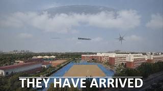 Massive Alien Mothership Spotted Hovering Above a City