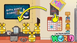 PRESS THE LEVER AND GET 7 NEW GIFTS / TOCA BOCA / HAPPY TOCA