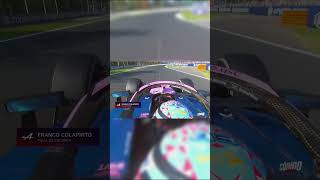 El ingeniero de pista de Colapinto, Stuart Barlow, estuvo animándolo TODA la carrera tras su error