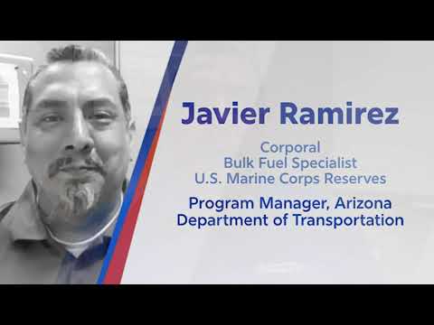 click to watch video of Javier Ramirez, Program Manager with the Arizona Department of Transportation