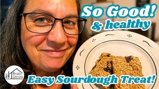 Sourdough Discard Granola Bars | Easy Homemade Snack 🍫