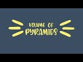 Exploring the Volume of Pyramids