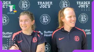 Individual goals: Maddie Moreau and Tess Boade on Bay FC’s specialized training