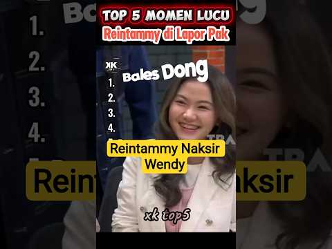 Top 5 Momen Lucu Reintammy di Lapor Pak - Wendy digombalin #videolucu #laporpak #reintammy
