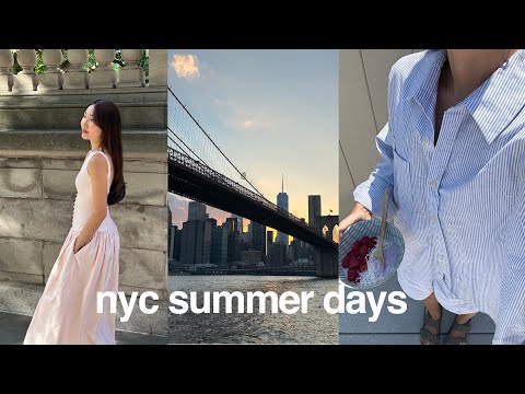 LIFE IN NYC | chill summer days, what I’ve been reading
