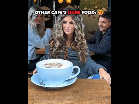 Other Cafe’s Huge Food VS This ONE 💀 | #edit #viralvideo #skulledit #newyork #usa