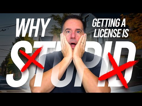 Why Getting a Real Estate License is STUPID for Wholesaling Real Estate!