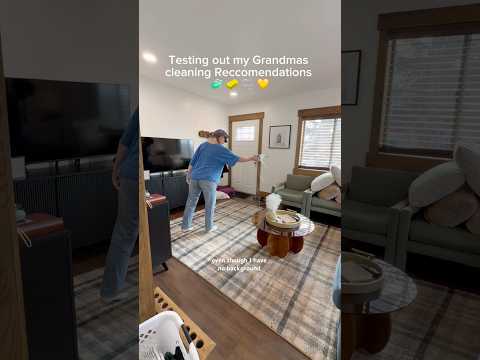 Shoutout to grandma 💛 #cleaning #airbnb