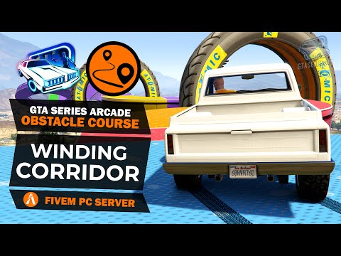 GTA Series Arcade Obstacle Challenge - Winding Corridor