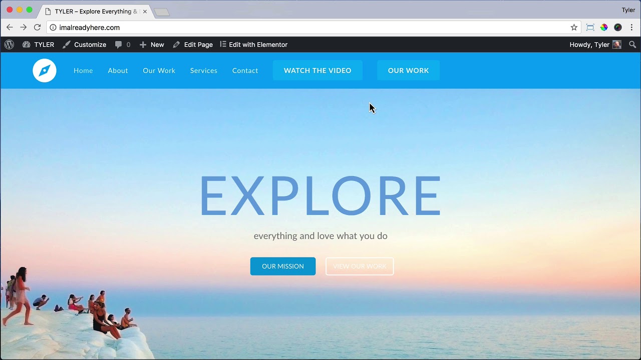 Add Buttons To OceanWP Theme #26 - Tyler Moore