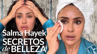 Salma Hayek revela sus secretos de belleza para pieles maduras  | Beauty Secrets | Vogue México