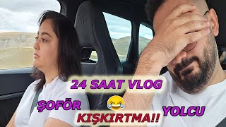 DOLU DOLU 24 SAATLİK YOLCULUK VLOG EĞLENCELİ GÜZEL VE DAKİKALAR