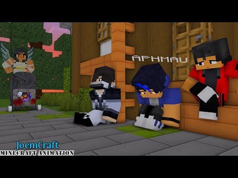 APHMAU DIED😭😭 AND BECOME  AN ANGEL  | STAY STRONG & RAIN BY NEFFEX Minecraft Animation