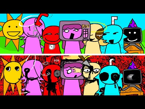 New Incredibox Sprunki 2 OC But Sprunked | Normal Vs Horror Versions