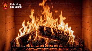 Soft Fireplace Crackles for Sleeping and Studying 🔥 No Music