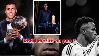 Ballon d’or 2023/2024 vinicius junior💔rodri mérite ou pas… Lamine yamal golden boy ?